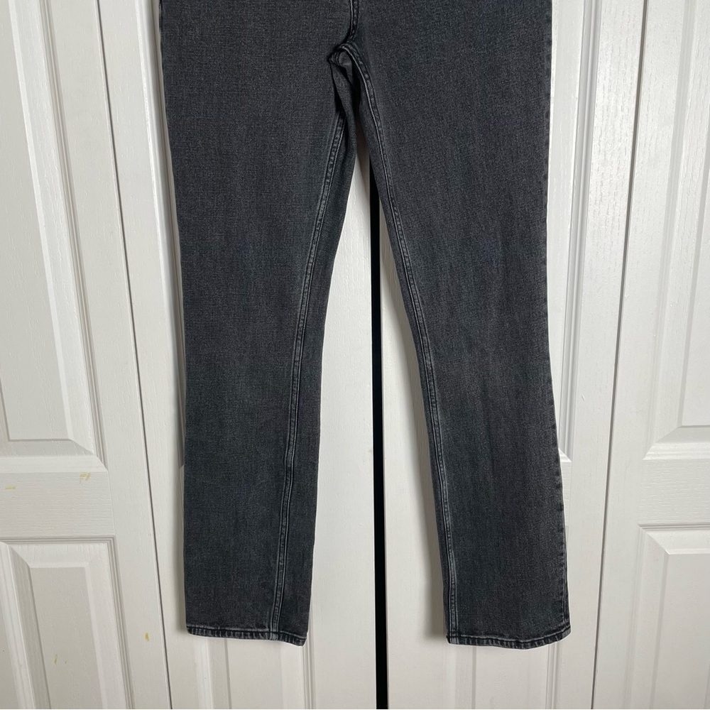 Abercrombie & Fitch 90s Slim Straight Ultra High Rise Jeans Women’s 4 | 27 Black - Picture 4 of 11